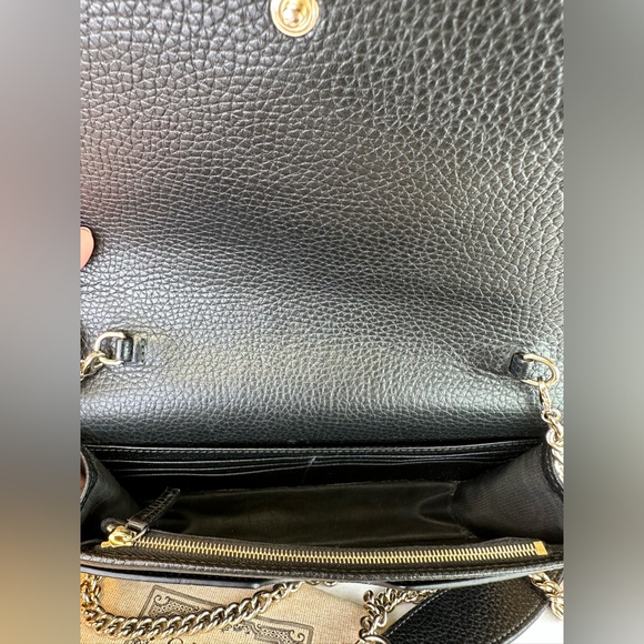 Gucci SoHo Wallet on Chain Marmont crossbody leather, Italy, Box, dustbag, COA - Picture 12 of 16